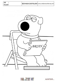 Family-guy boyama sayfaları